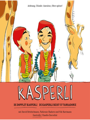 cover image of Kasperli, De dopplet Kasperli / De Kasperli reist uf Tansadonie